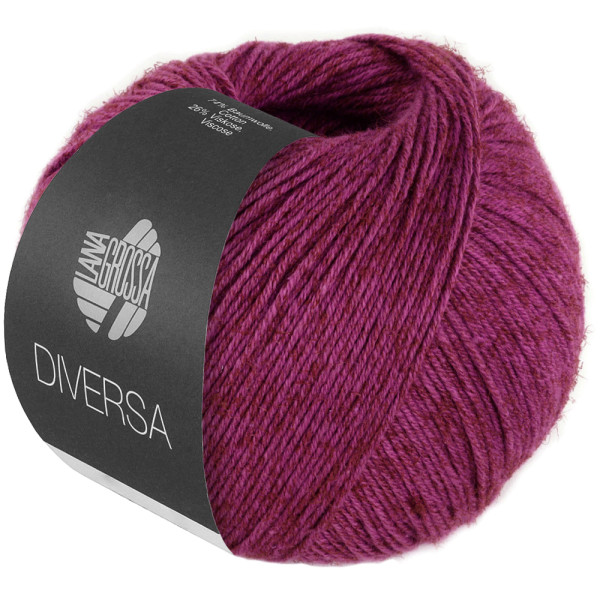 Lana Grossa Diversa 025 Fuchsia 50g