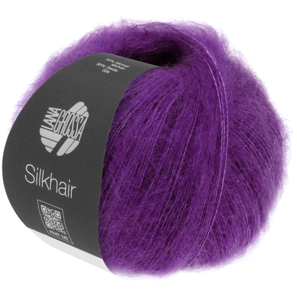 Lana Grossa Silkhair 206 Aubergine 25g