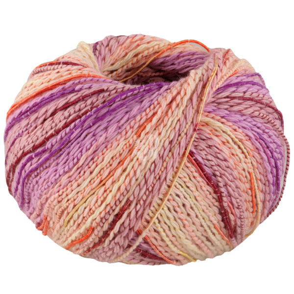 Lana Grossa Torto 006 Blassgelb/Lila/Weinrot/Orange/Rosa/Gelb/Lachs