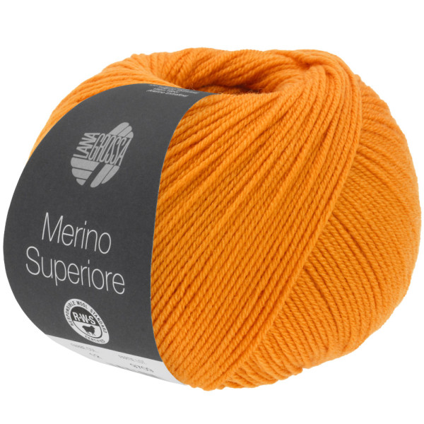 Lana Grossa Merino Superiore 036 Orange 50g