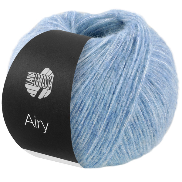 Lana Grossa Airy 003 Hellblau 50g