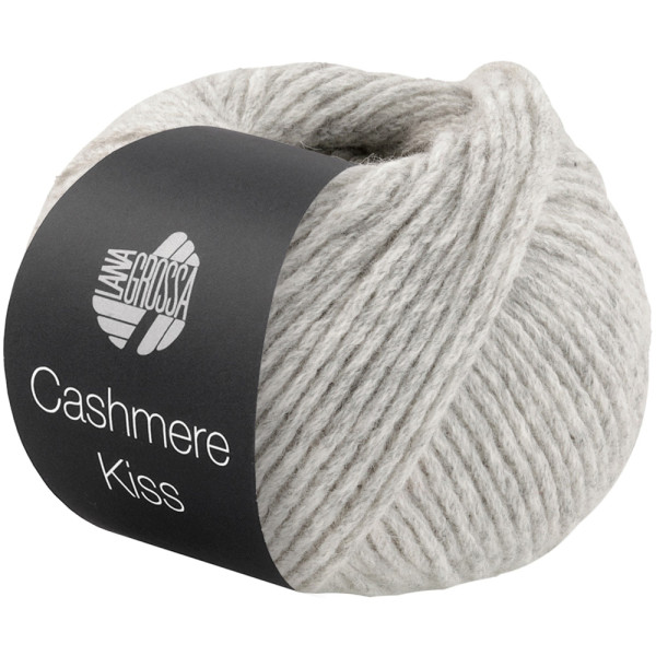 Lana Grossa Cashmere Kiss 105 Hellgrau 25g