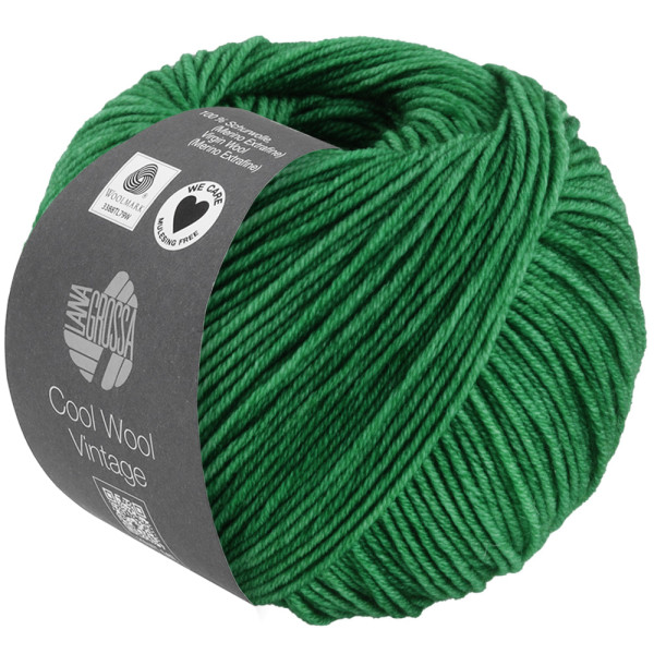 Lana Grossa Cool Wool Vintage 7380 Patinagrün 50g