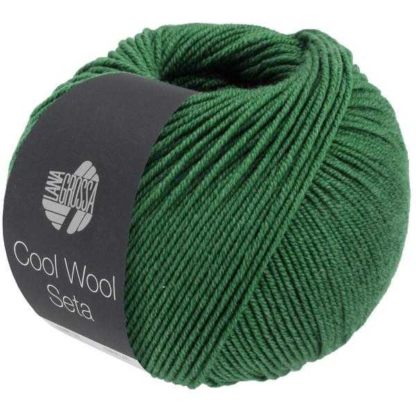 Lana Grossa Cool Wool Seta 023 Opalgrün 50g