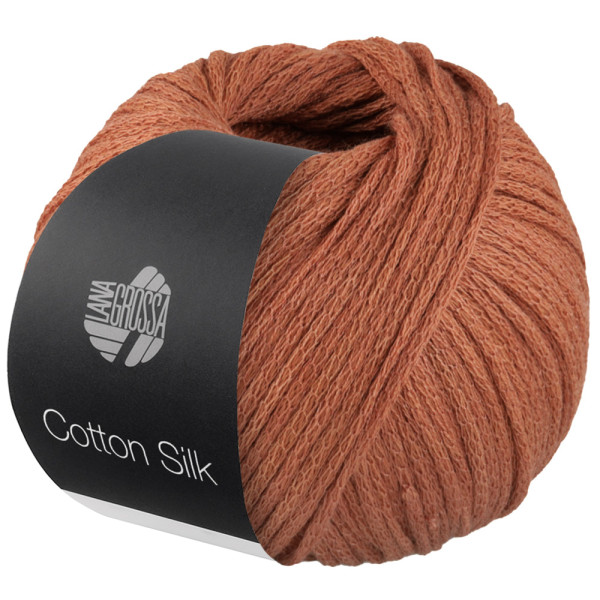 Lana Grossa Cotton Silk 008 Goldbraun