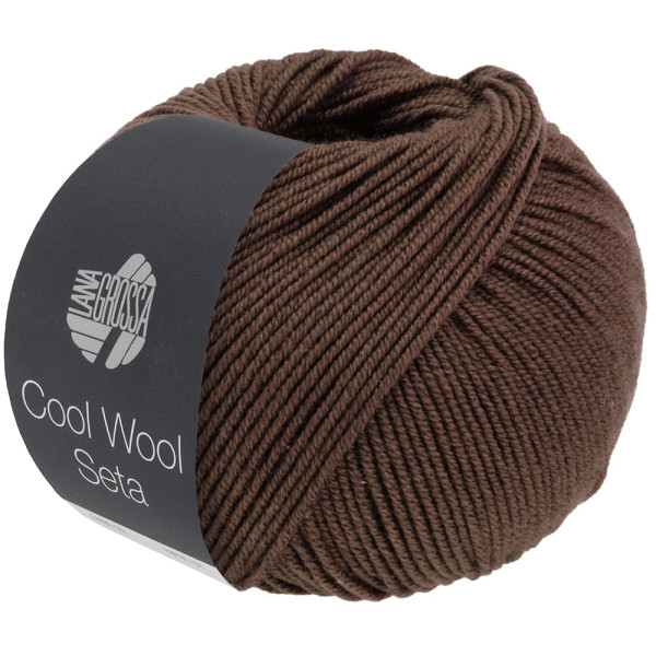 Lana Grossa Cool Wool Seta 025 Mokka 50g