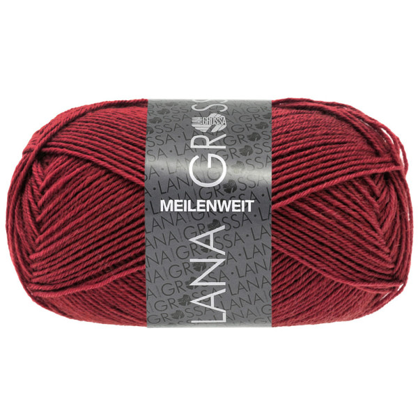 Lana Grossa Meilenweit 50 1419 Indischrot 50g