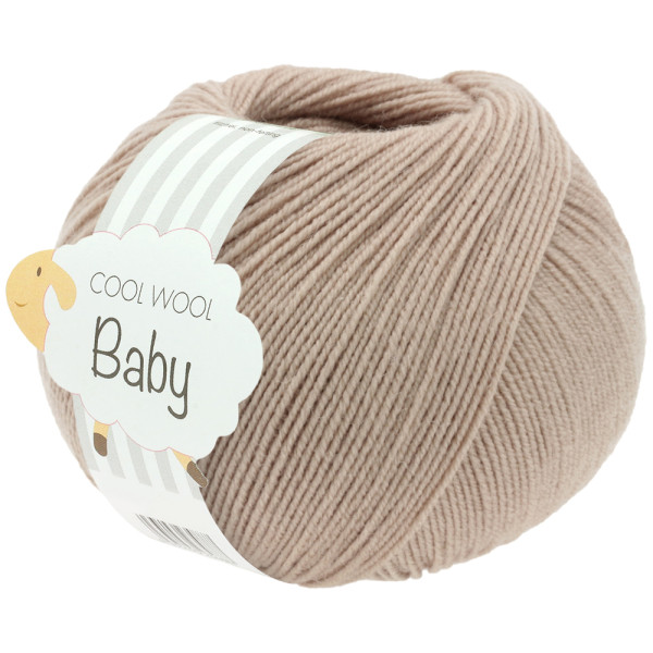 Lana Grossa Cool Wool Baby 332 Perlbeige 50g