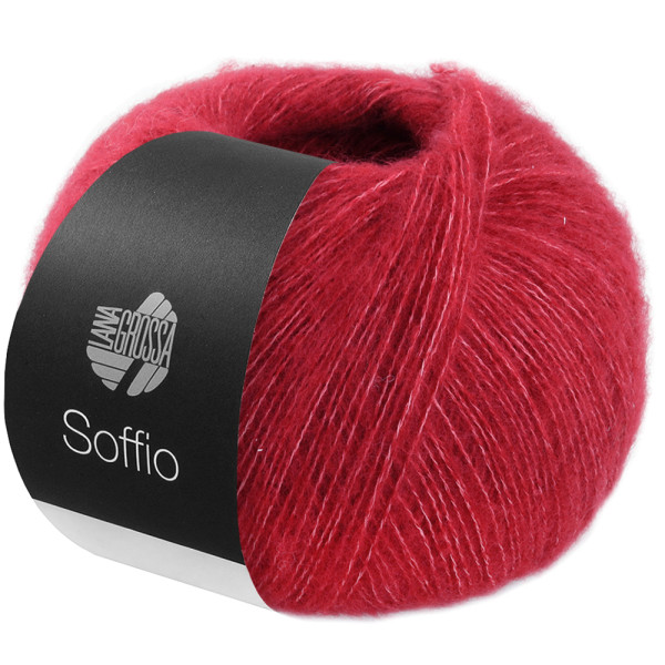 Lana Grossa Soffio 003 Rot 25g