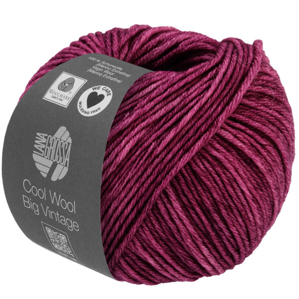 Lana Grossa Cool Wool Big Vintage 7177 Indischrot 50g