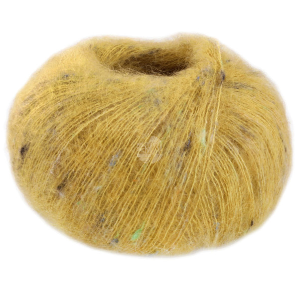 Lana Grossa Natural Superkid Tweed 625 Gelb 25g