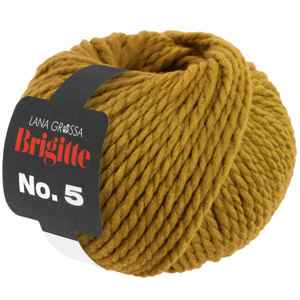 Lana Grossa Brigitte No.5 016 Senfgelb 50g