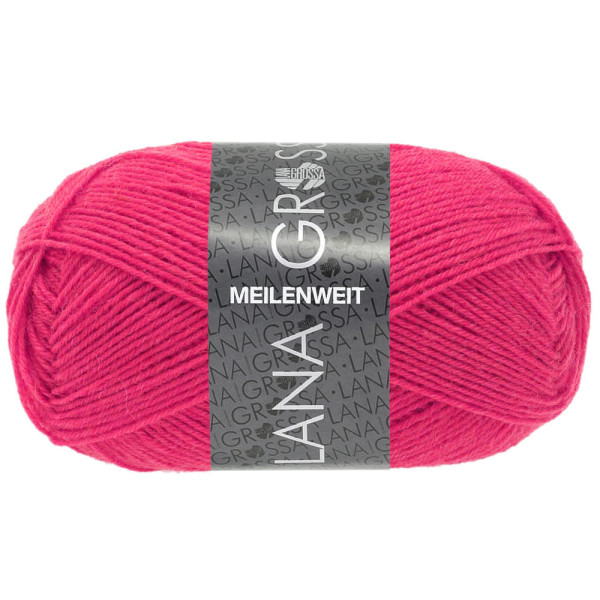 Lana Grossa Meilenweit 50 1420 Himbeer 50g