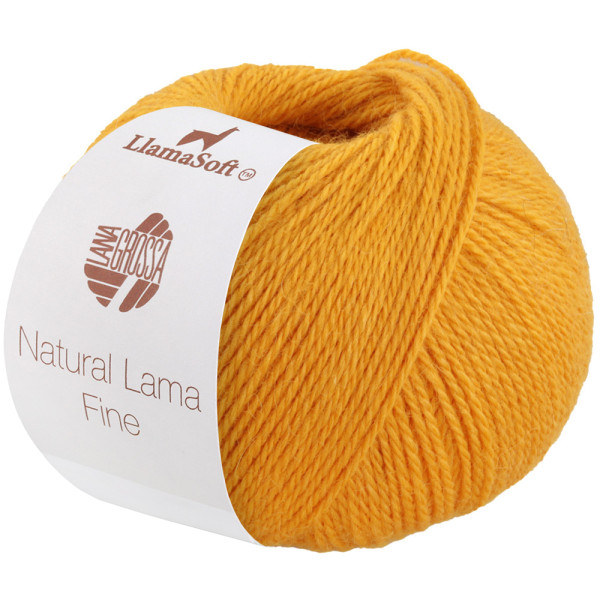 Lana Grossa Natural Lama Fine 101 Gelb 50g