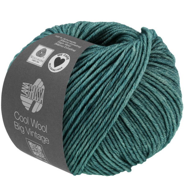 Lana Grossa Cool Wool Big Vintage 7179 Petrol 50g