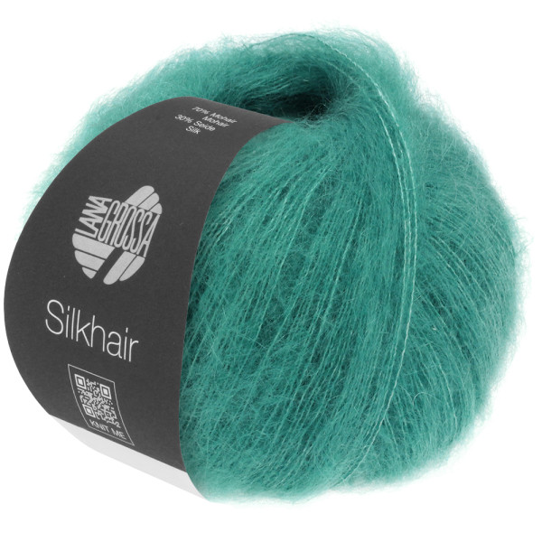 Lana Grossa Silkhair 210 Flaschengrün 25g