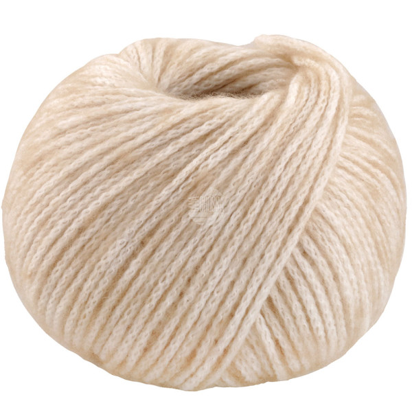 Lana Grossa Twinny 001 Hell-/Sandbeige 50g