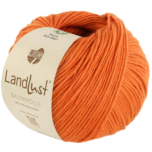 Lana Grossa Landlust Baumwolle 029 Orange 50g