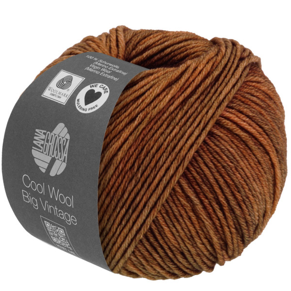 Lana Grossa Cool Wool Big Vintage 7183 Rehbraun 50g