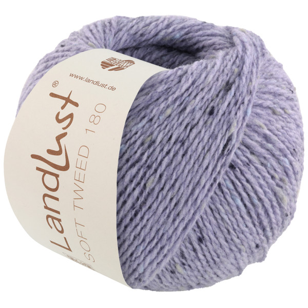 Lana Grossa Landlust Soft Tweed 180 126 Graublau meliert 50g