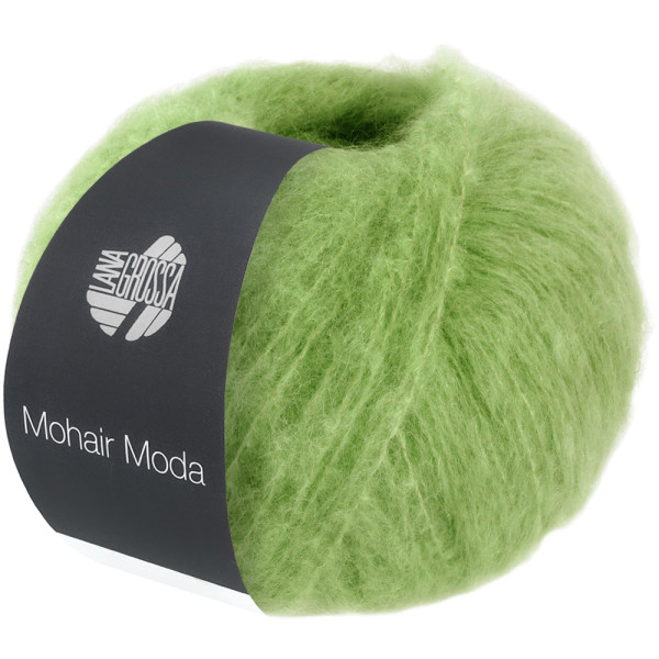 Lana Grossa Mohair Moda 023 Lindgrün 50g