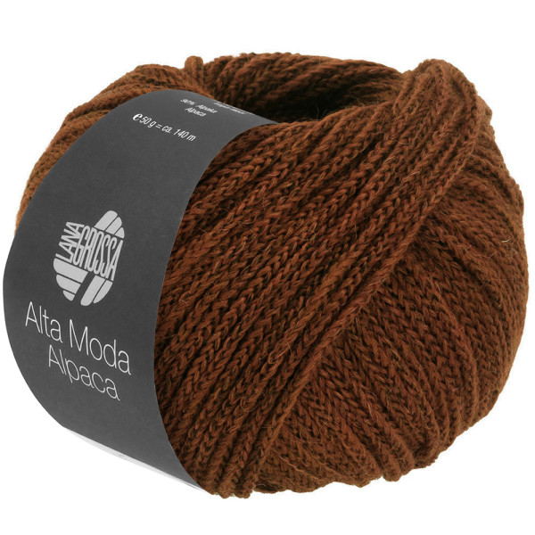 Lana Grossa Alta Moda Alpaca 104 Schokobraun 50g