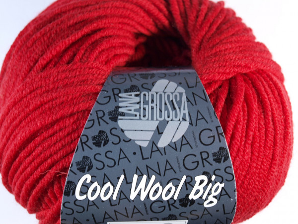 Lana Grossa Cool Wool Big 924 Dunkelrot 50g