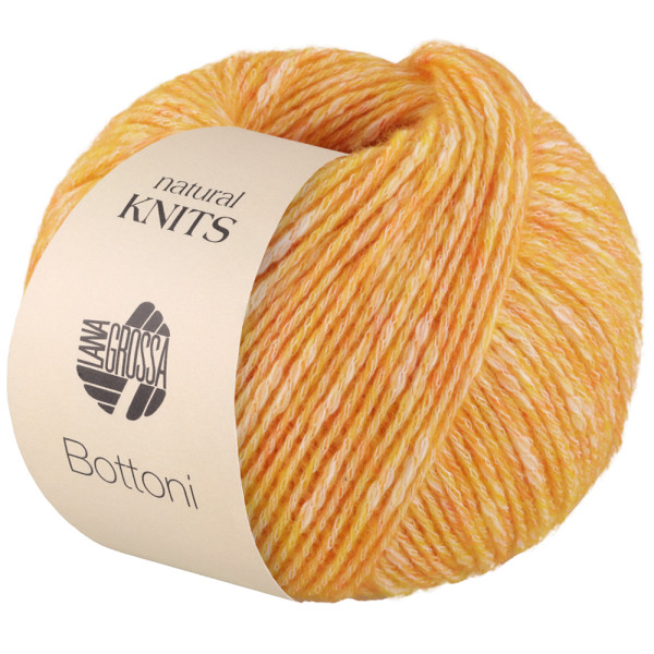 Lana Grossa Bottoni 002 Gelb/Orange/Creme 50g