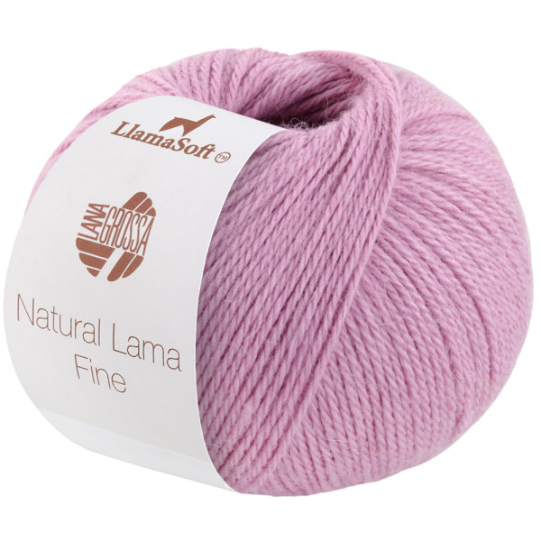 Lana Grossa Natural Lama Fine 102 Fliederrosa 50g