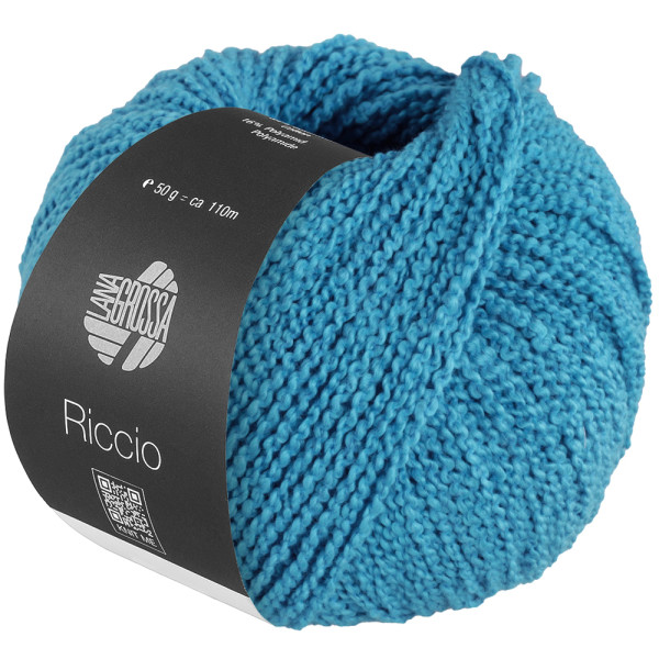 Lana Grossa Riccio 021 Türkisblau 50g