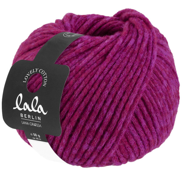 Lana Grossa lala Berlin Lovely Cotton 041 Fuchsia 50g